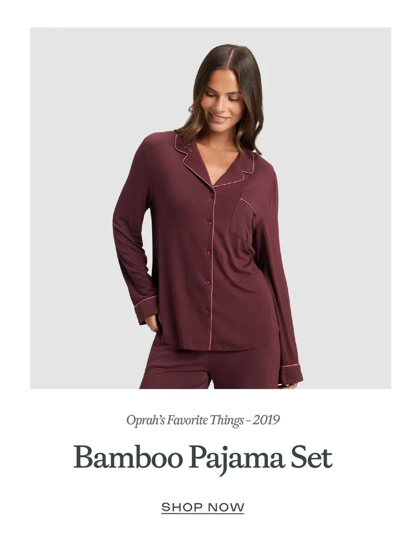 Bamboo Pajama Set - Shop Now Bamboo Pajama Set - Shop Now