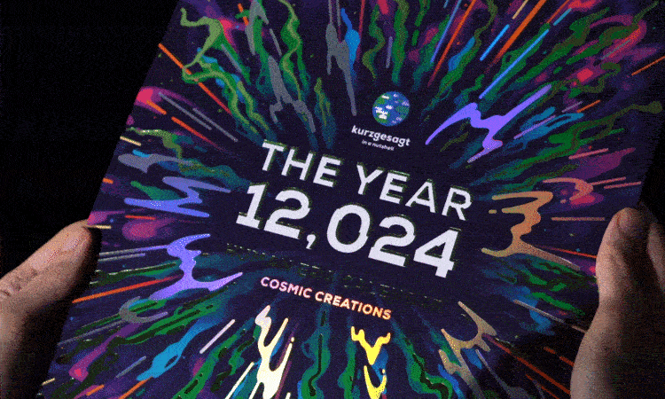 The Shiniest Calendar we Ever Made!