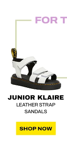 JUNIOR KLAIRE LEATHER STRAP SANDALS