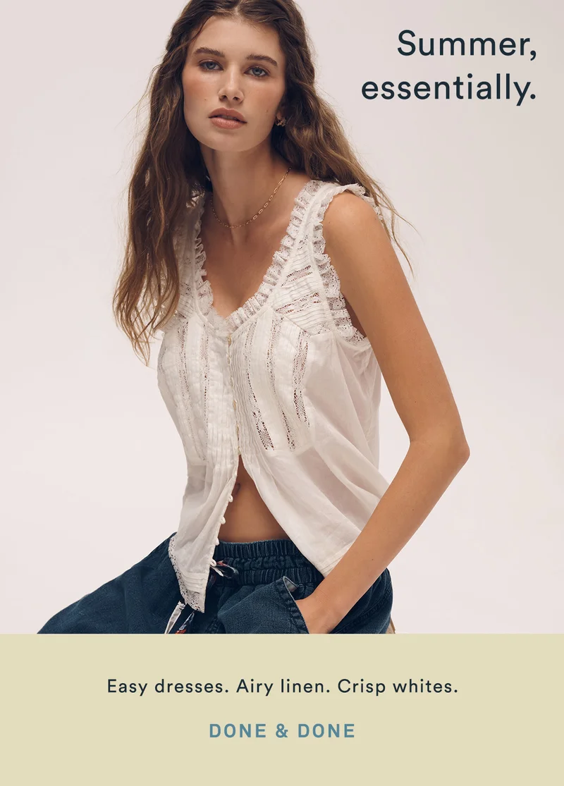 summer, essentially. easy dresses. airy linen. crisp whites. done and done