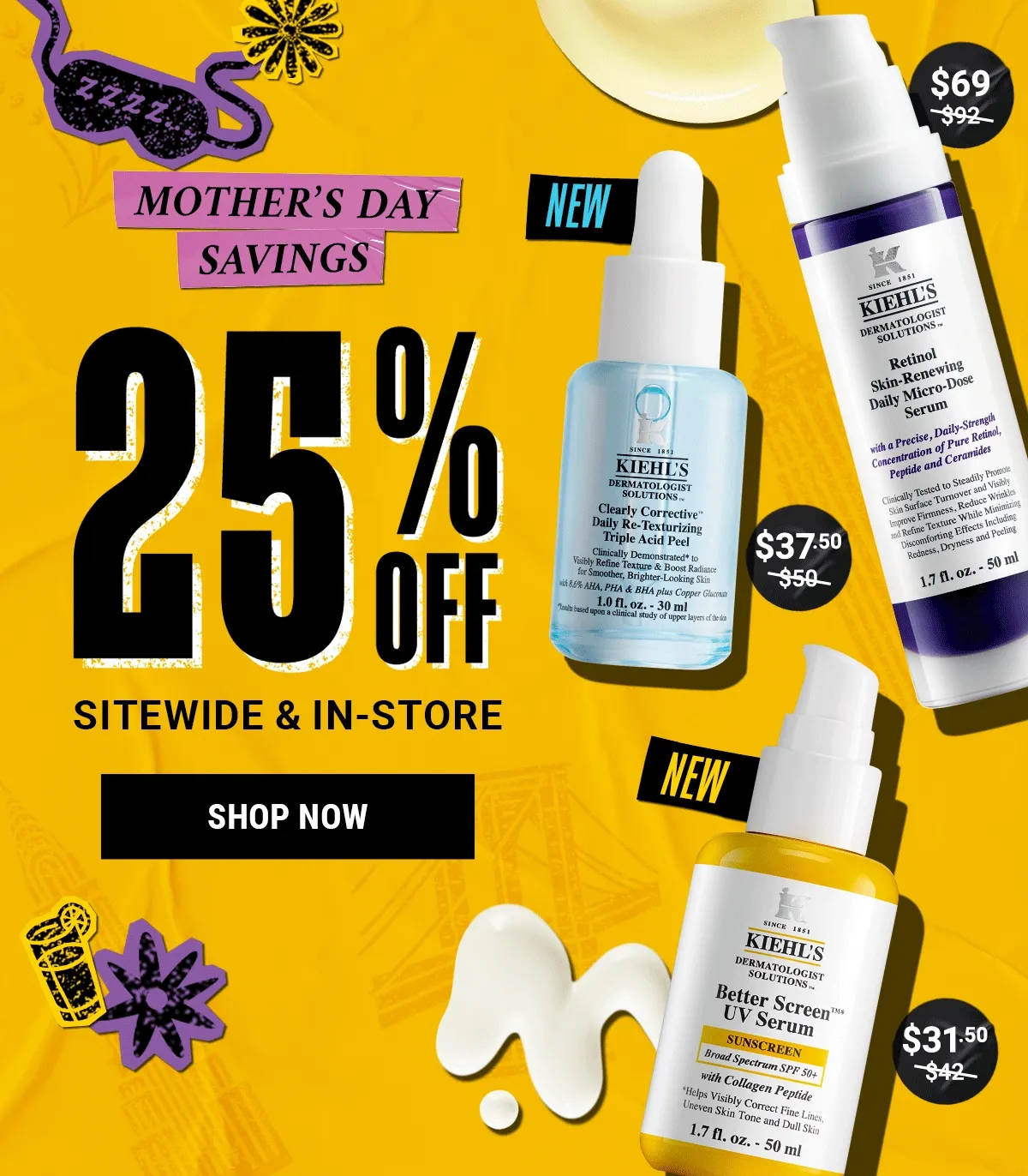 MOTHER'S DAY SAVINGS