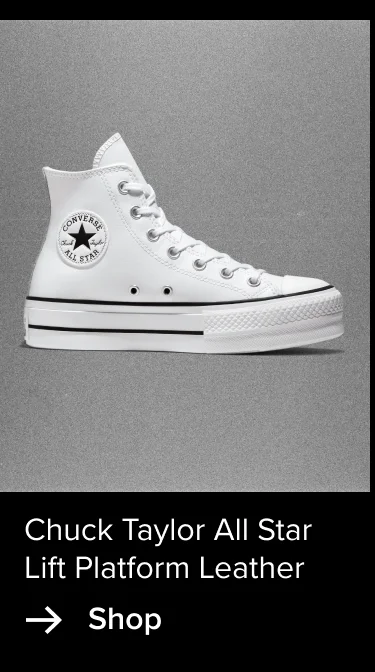Shop: Chuck Taylor All Star Lift Platform Leather