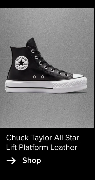 Shop: Chuck Taylor All Star Lift Platform Leather