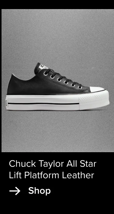 Shop: Chuck Taylor All Star Lift Platform Leather