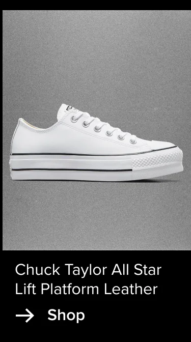 Shop: Chuck Taylor All Star Lift Platform Leather