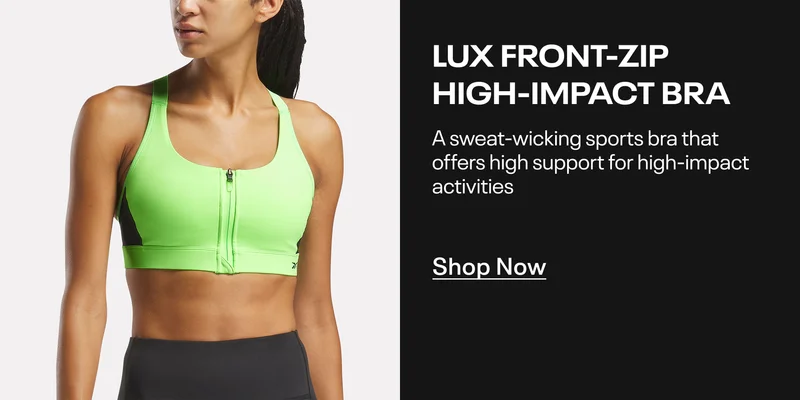 Women's Lux Front-Zip High-Impact Bra