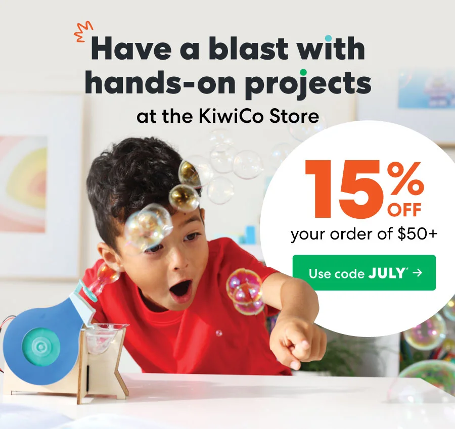 Use code JULY ->