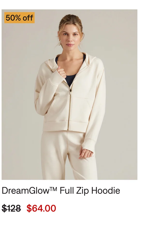 DreamGlow™ Full Zip Hoodie
