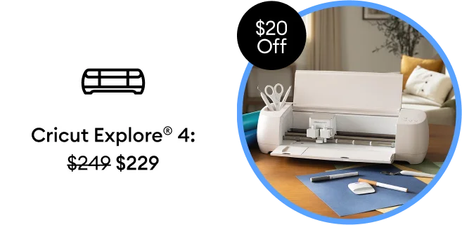 Cricut Explore 4.