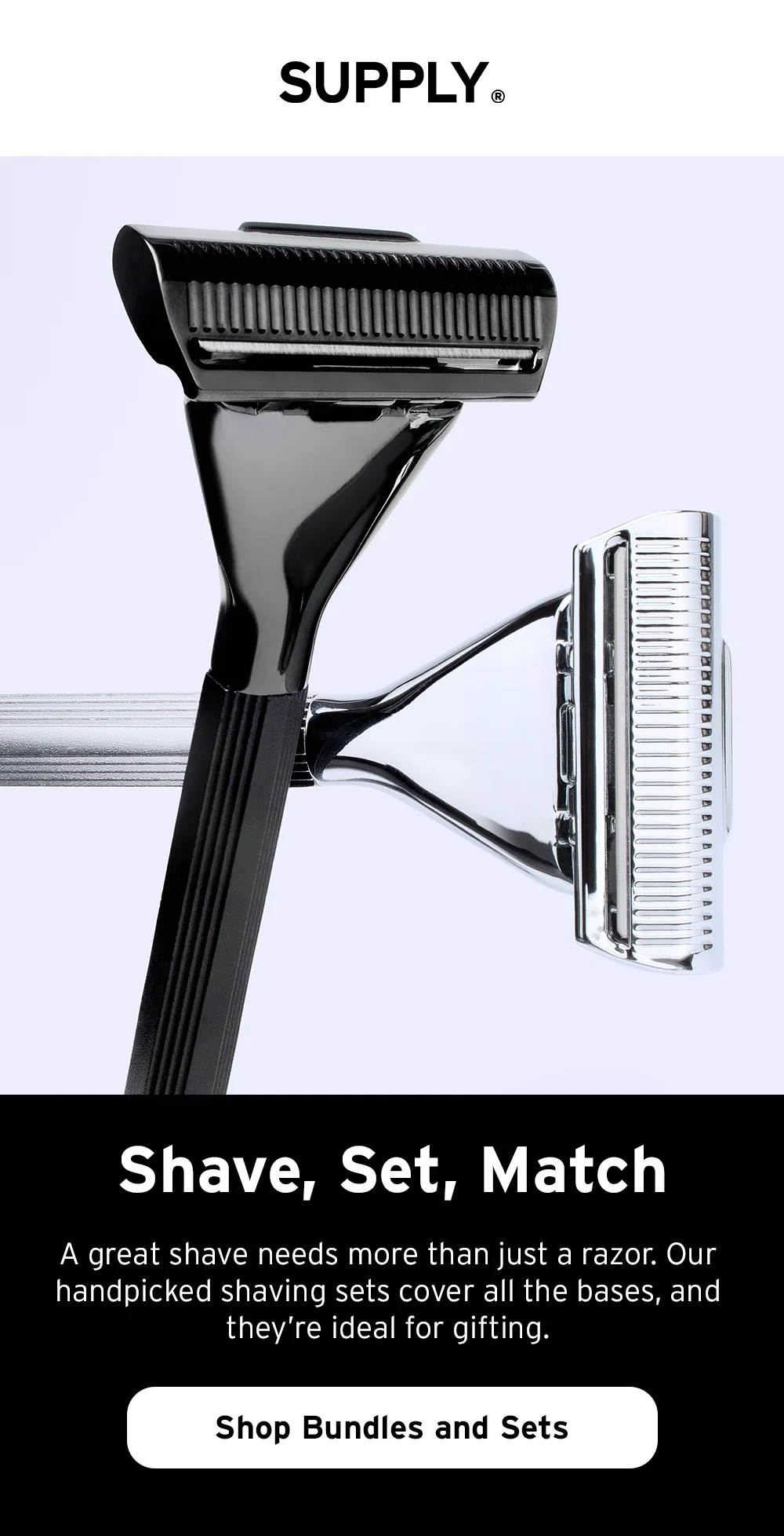 Shave, set, match