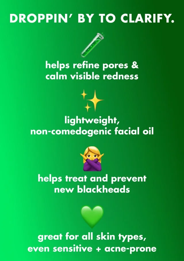 Helps refine pores & calm visible redness