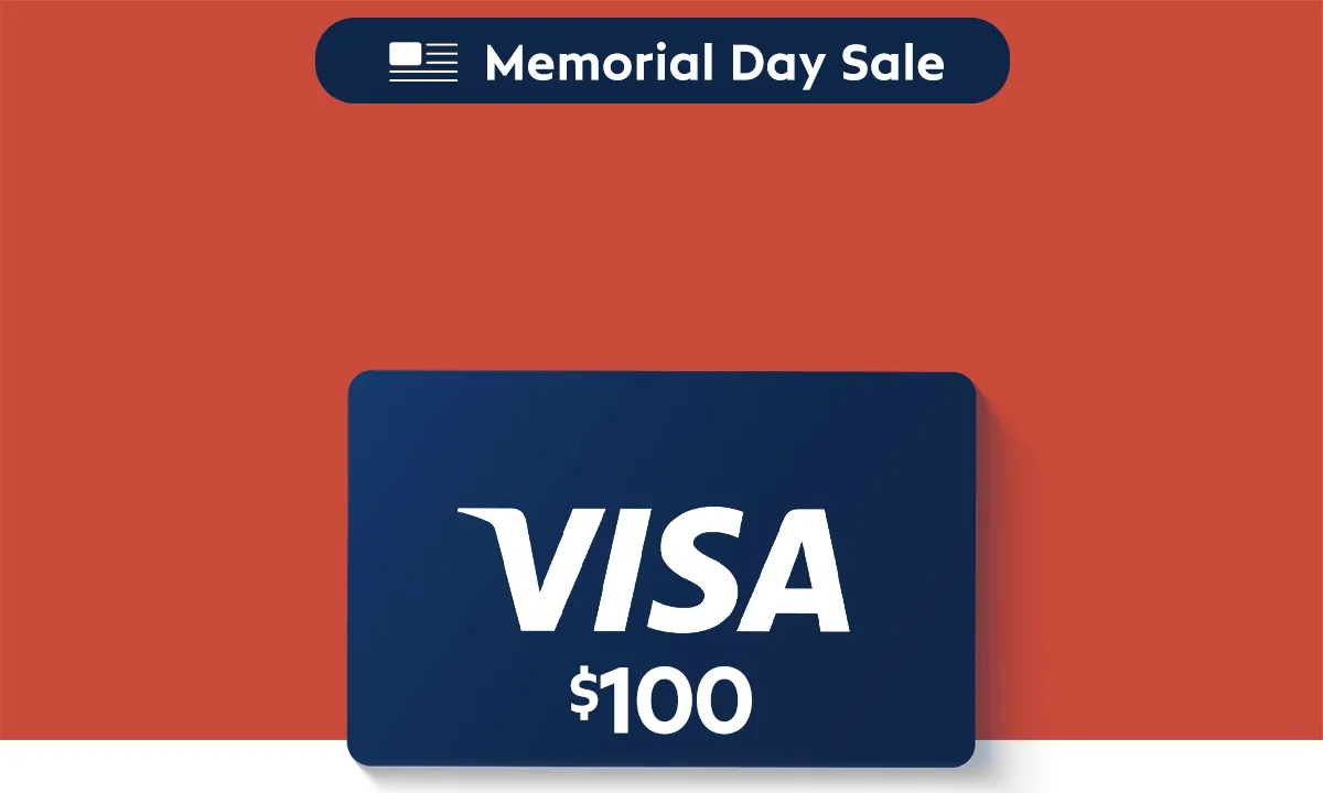 50% off + Visa Gift Card