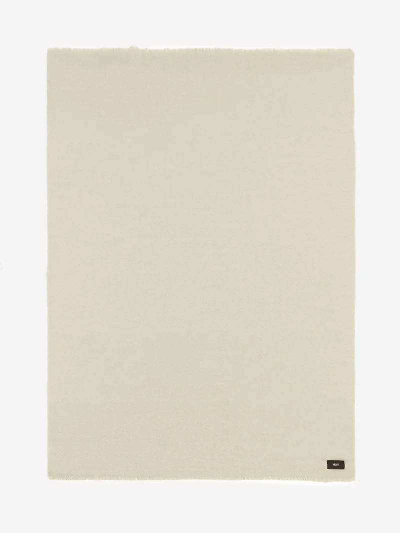 Image of HAY Mono Throw W130 X L180 - Cream