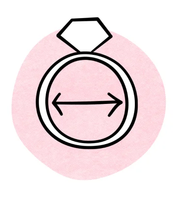 Find your perfect fit with our ring sizer