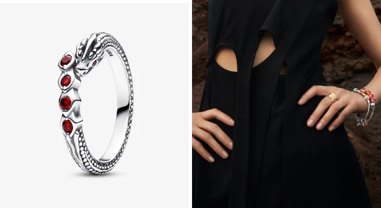 Game of Thrones Dragon Sparkling Ring