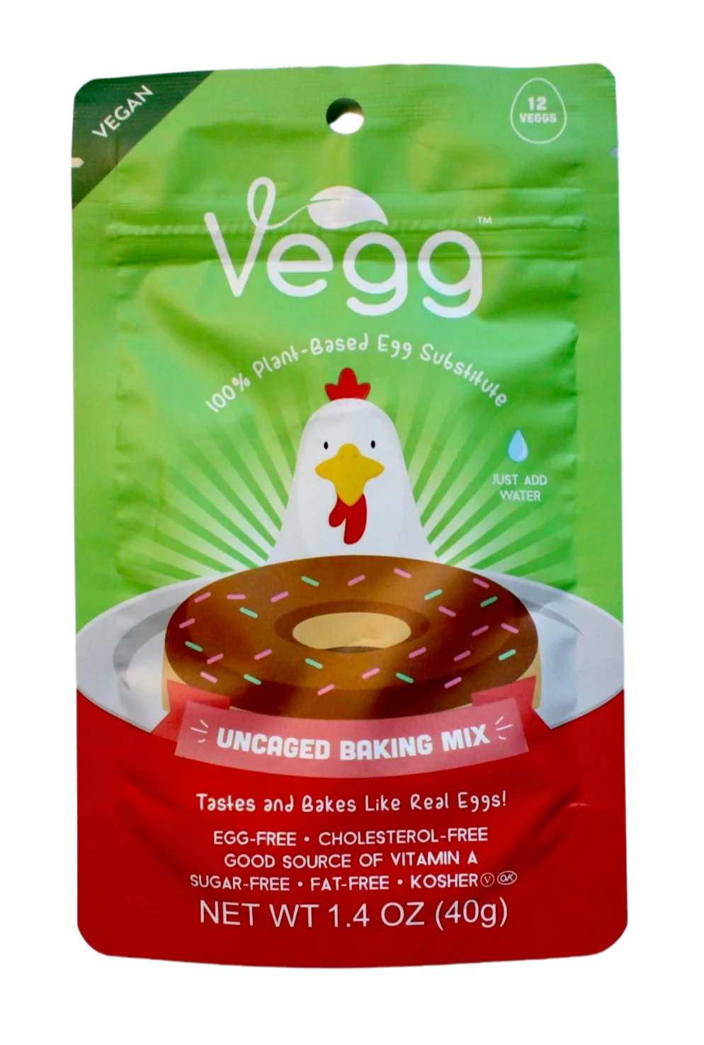 Image of The Vegg Uncaged Egg Replacement Baking Mix - Vegan