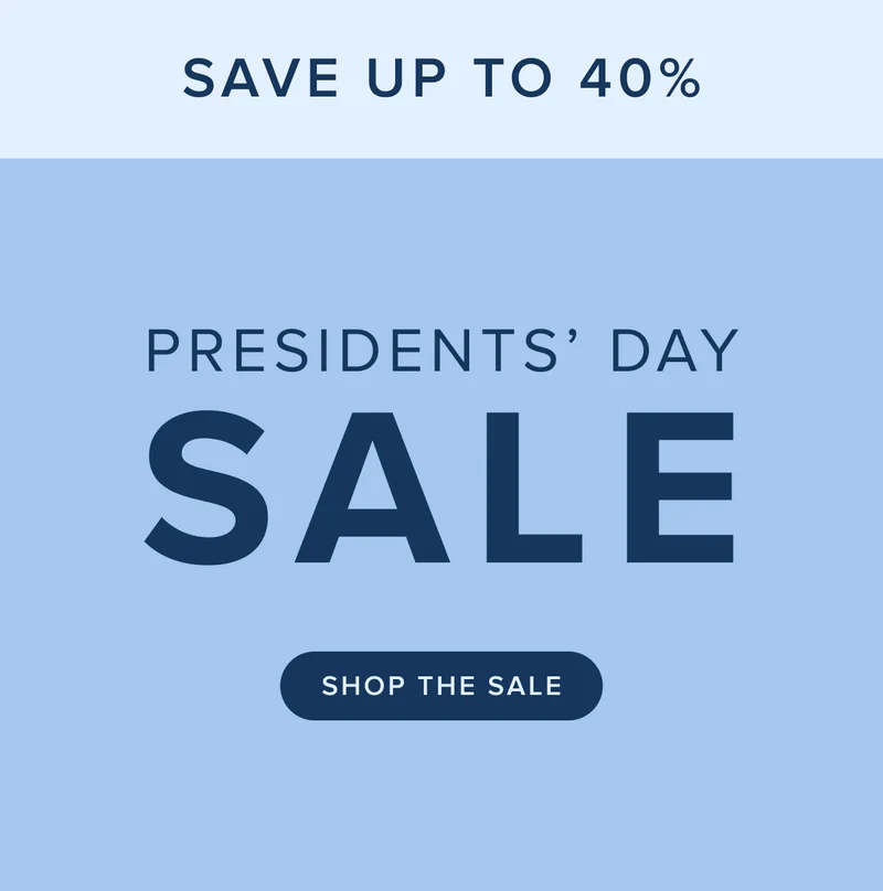 Save up to 40% in our sale. Shop now!
