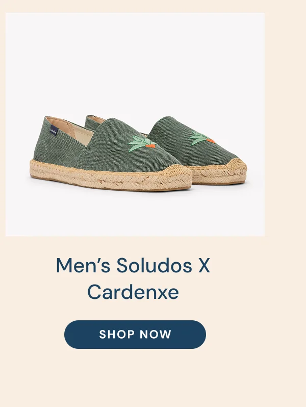 Men’s Soludos X Cardenxe