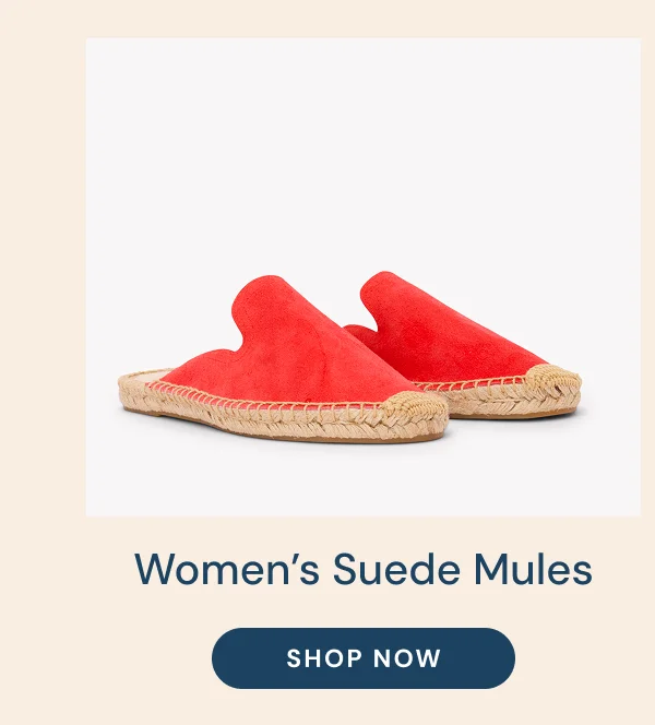 Women’s Suede Mules