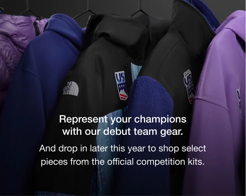 Represent your champions with our debut team gear. And drop in later this year to shop select pieces from the official competition kits.