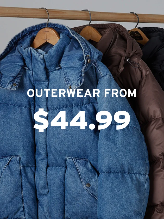 OUTERWEAR FROM $44.99