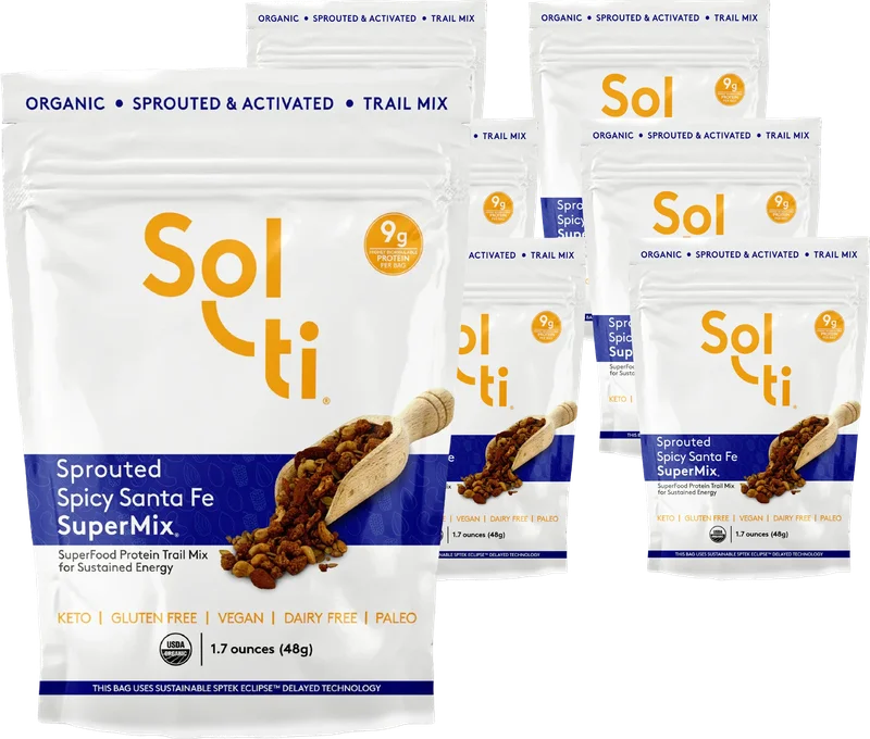 Image of Sol-Ti Sprouted Spicy Santa Fe SuperMix (6 Pack)