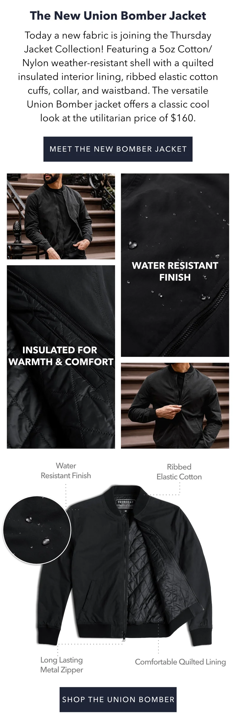 The New Union Bomber Jacket
