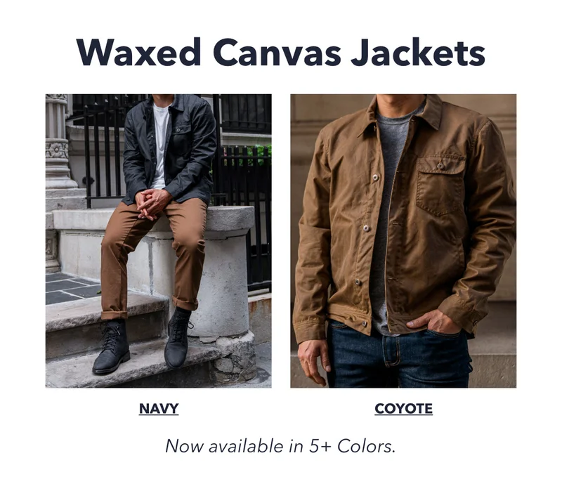 Waxed Canvas Jackets