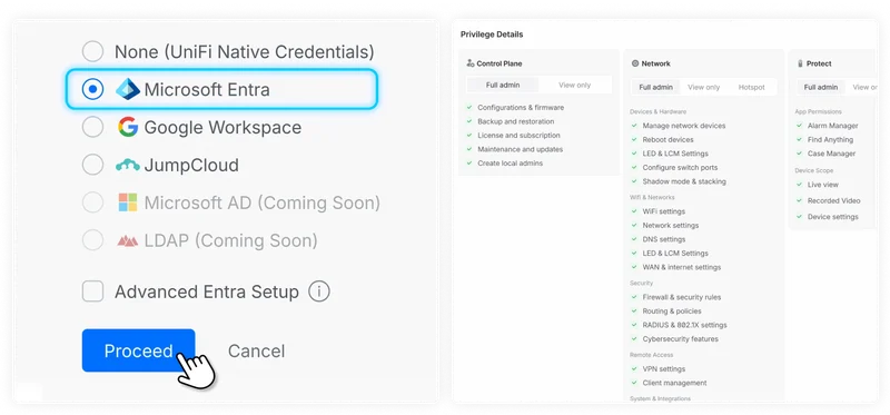 IdP Integration and Granular Role-Based Access Control for Zero-Trust Security
