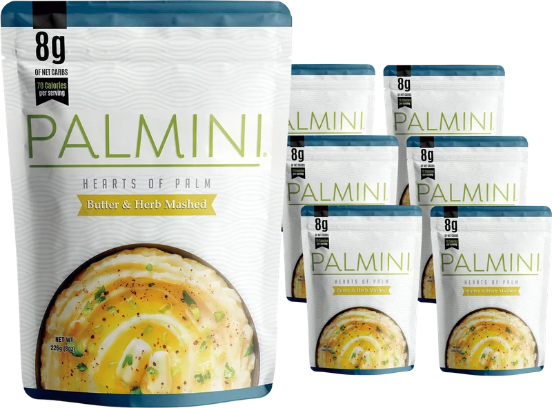 Image of Palmini Butter & Herbs Mashed Pouch (6 Pack)