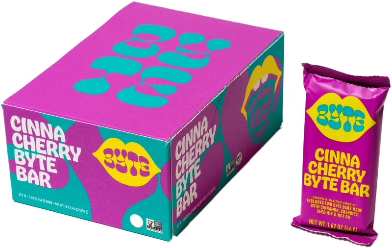 Image of BYTE BARS Cinna Cherry Bar (12 CT)