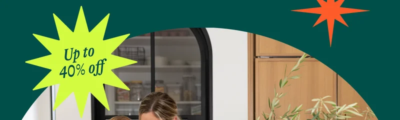 Up to 40% Off