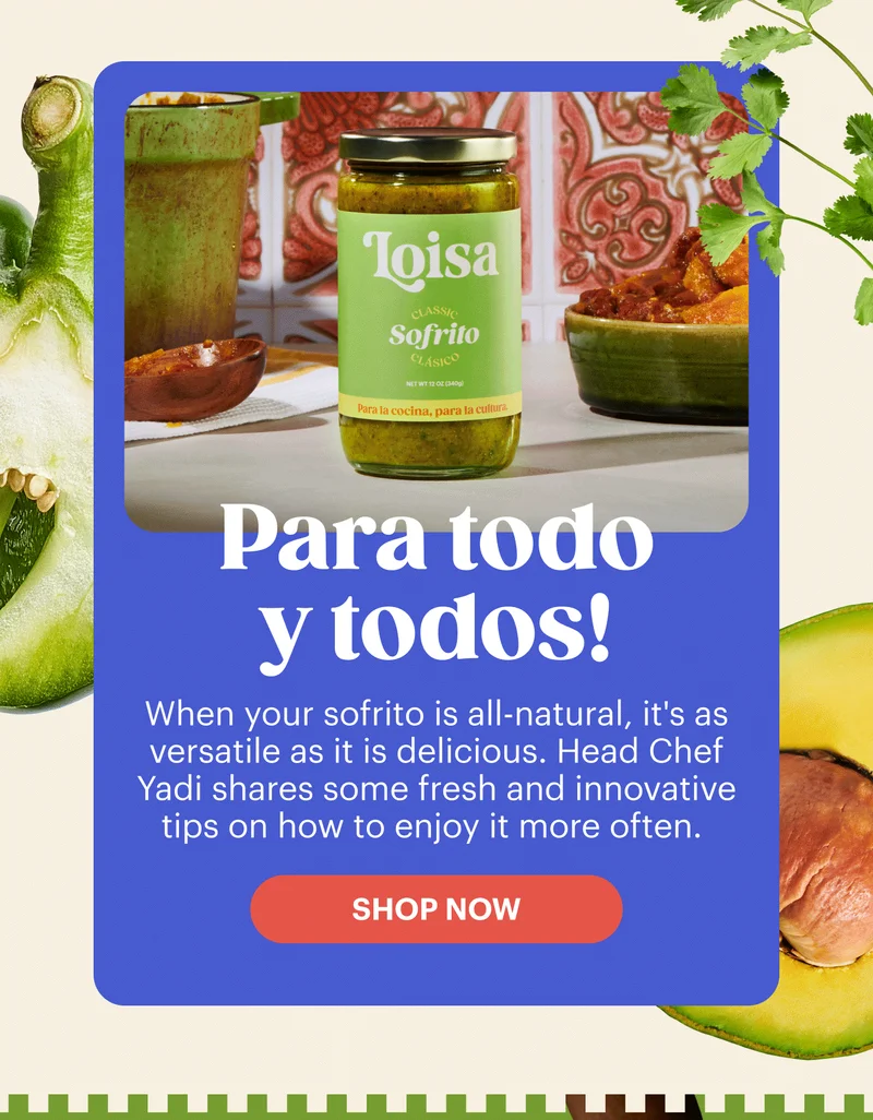 Para todo y todos! SHOP NOW