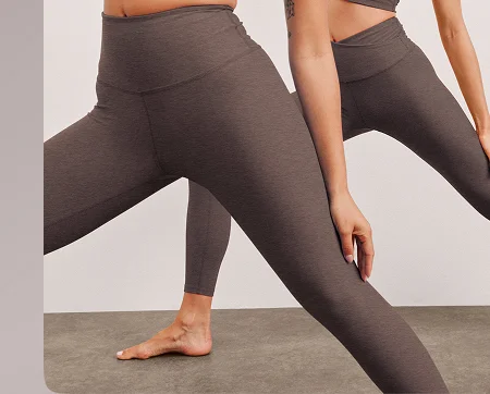 Spacedye Caught In The Midi High Waisted Legging in Woodland Heather