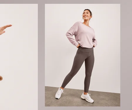 Spacedye At Your Leisure High Waisted Midi Legging in Woodland Heather