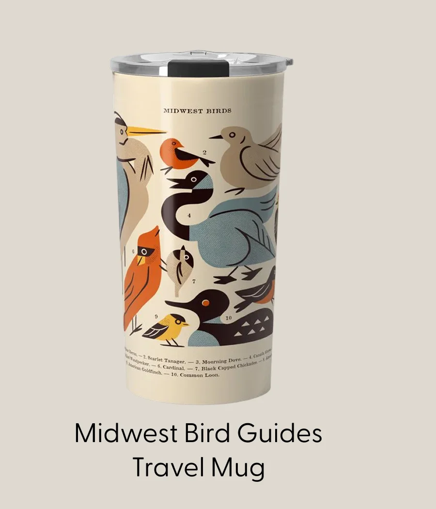 Midwest Bird Guides Travel Mug