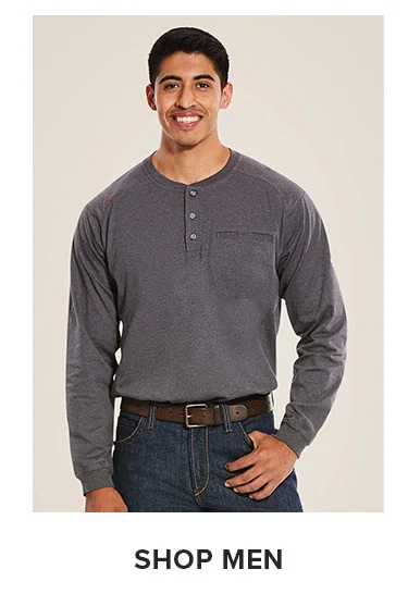 Shop Men's FR Air Henley