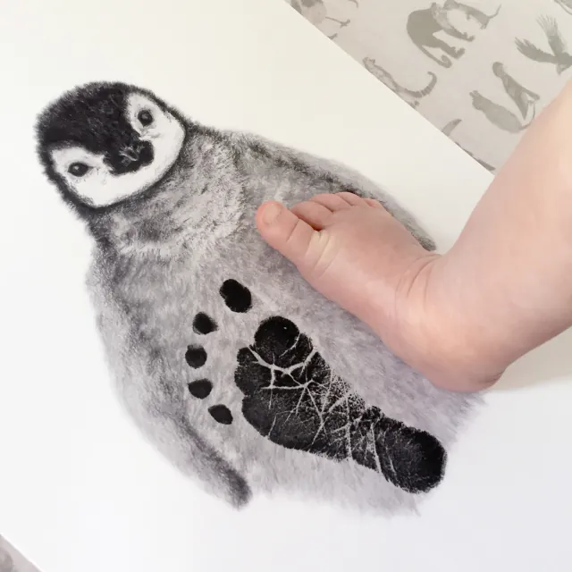 Furry Feet Baby Footprint Kit