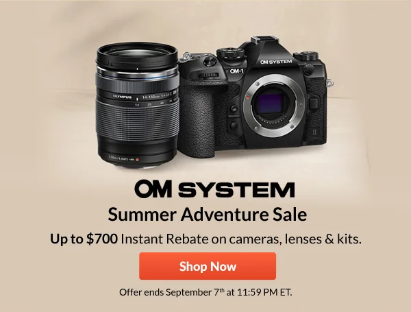 OM System  Summer Adventure Sale | Shop Now