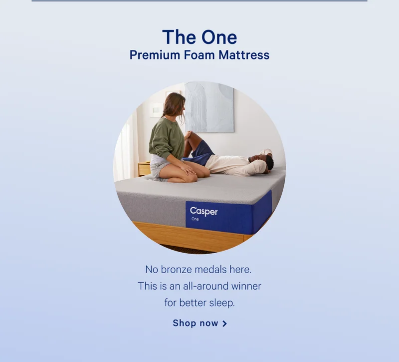 The One Premium Foam Mattress >> Shop now >>
