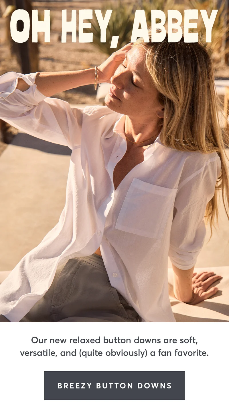 Breezy button downs galore.