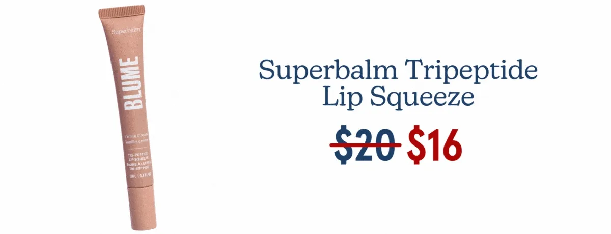 Superbalm Tripeptide Lip Squeeze: Was $20 Now $16 USD