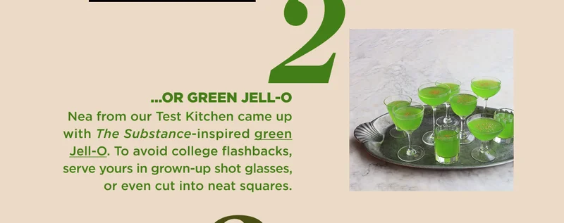 OR GREEN JELL-O