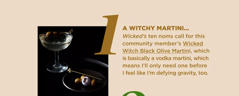 A WITCHY MARTINI