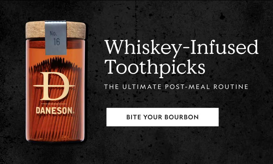 Whiskey-Infused 200 Toothpick Jar