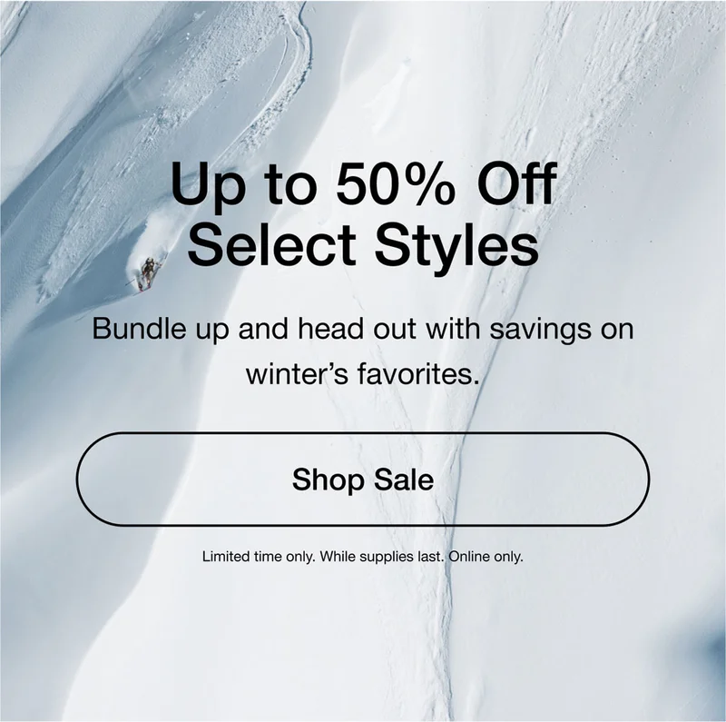 Up to 50% Off Select Styles - Bundle up and head out with savings on winter's favorites.- Shop Sale