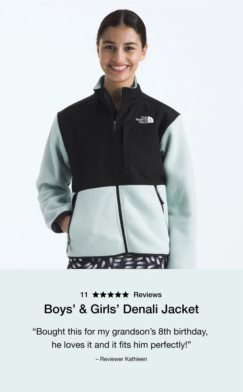 Boys' & Girls' Denali Jacket "Bought this for my grandson's 8th birthday, he loves it and it fits him perfectly!" - Reviewer Kathleen