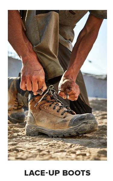 LACE-UP BOOTS