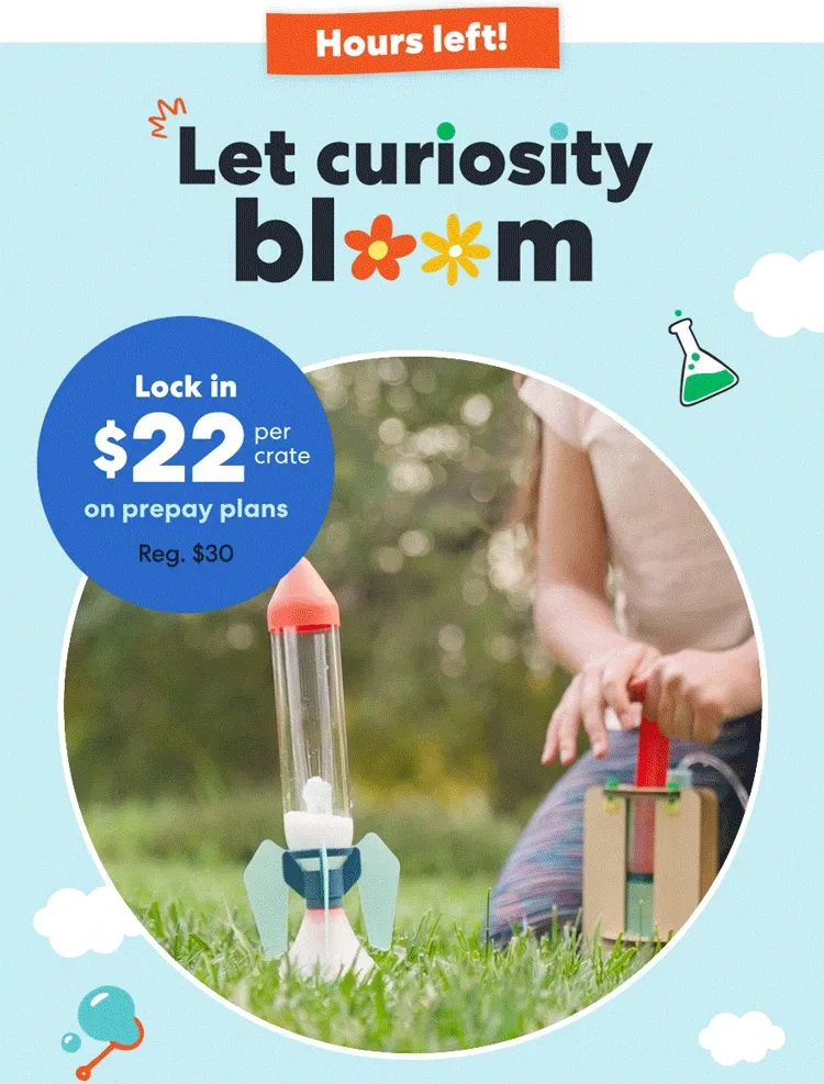 Let curiosity bloom!
