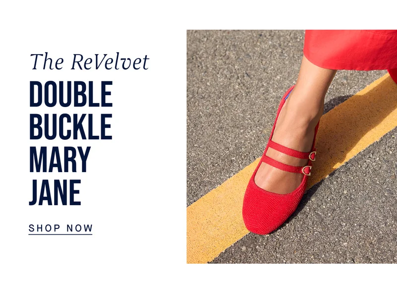 The ReVelvet Double Buckle Mary Jane SHOP NOW